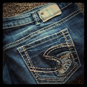 Silver Capris plus size